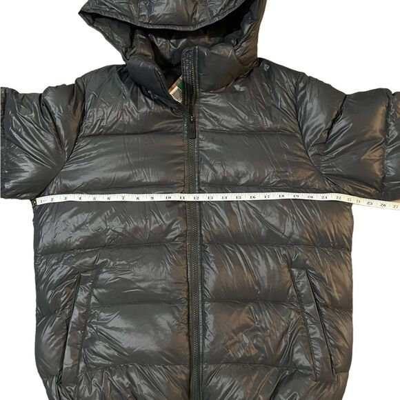 NWT Nike Sportswear Down Puffer Jacket 700 Fill Black Hooded Womens XL - Picture 4 of 9